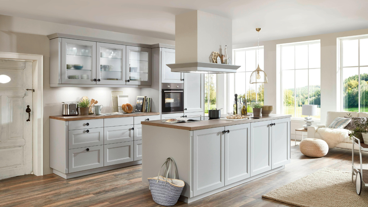 Bright, functional kitchen under renovation with efficient planning