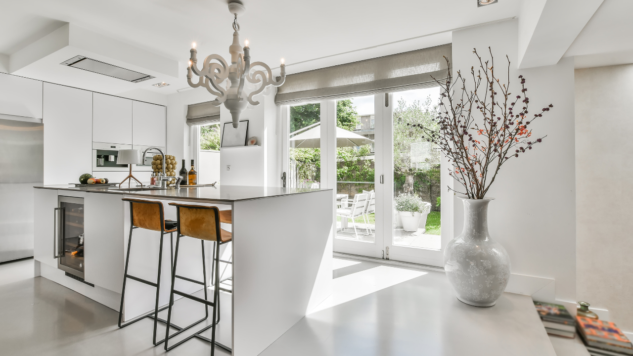Modern kitchen showcasing eco-friendly kitchen remodeling planning strategies